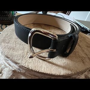 Mens leather belt, Made in Canada